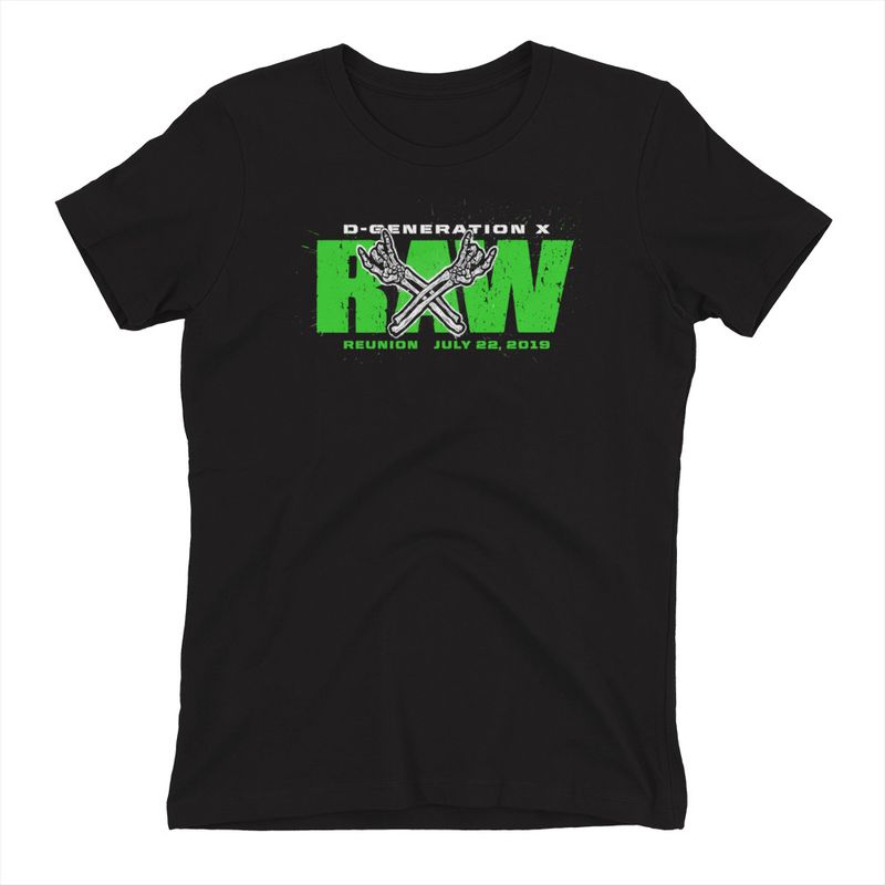 D-Generation X RAW Reunion Women's T-Shirt Pwcatalog