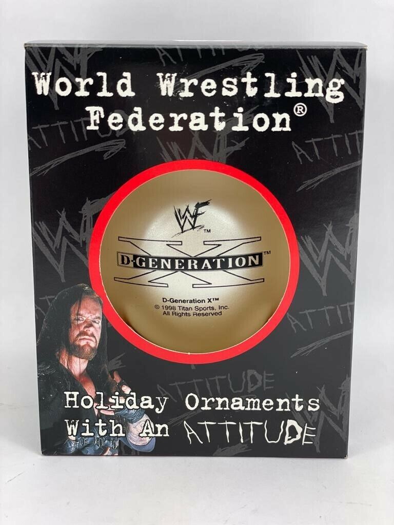 WWF D-Generation X Christmas Ornament 1998