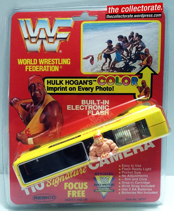 WWF Hulk Hogan Camera Imprints Photos