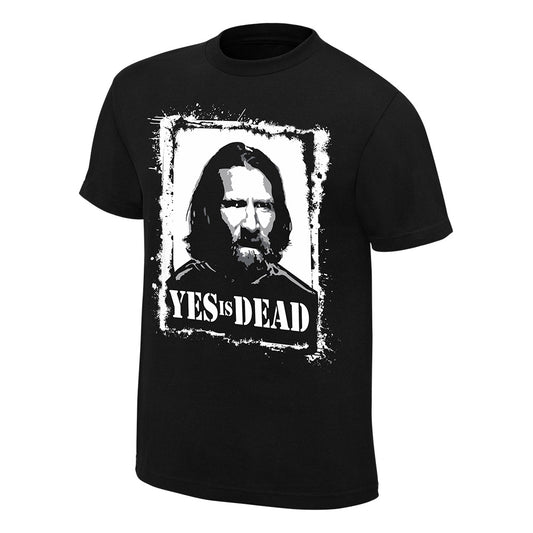 Daniel Bryan Yes is Dead Authentic T-Shirt