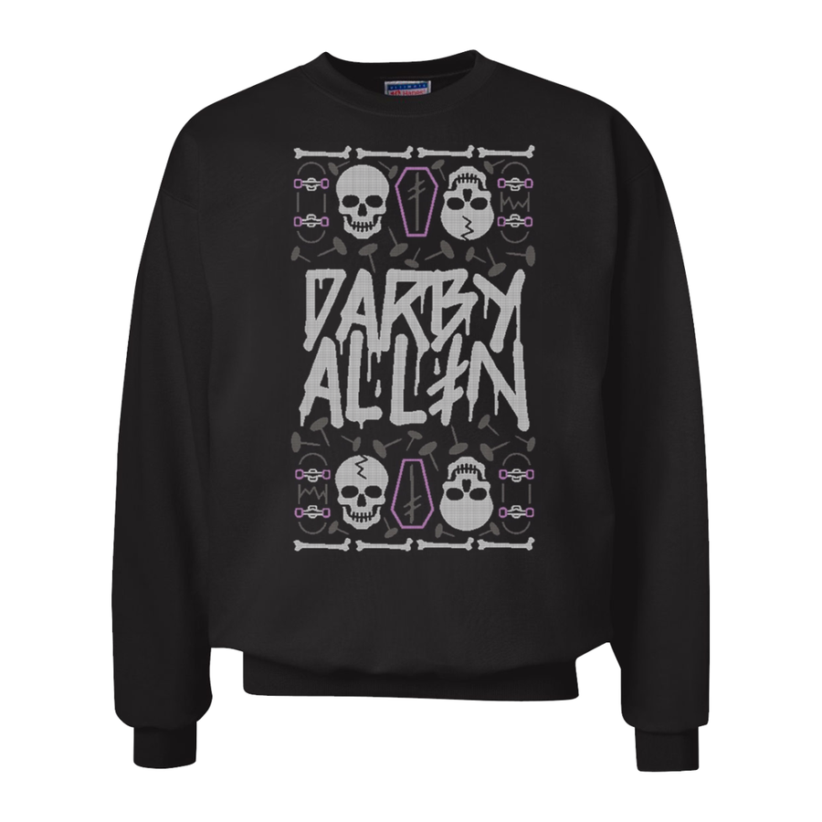 Darby Allin Underground Holiday Sweatshirt Pwcatalog