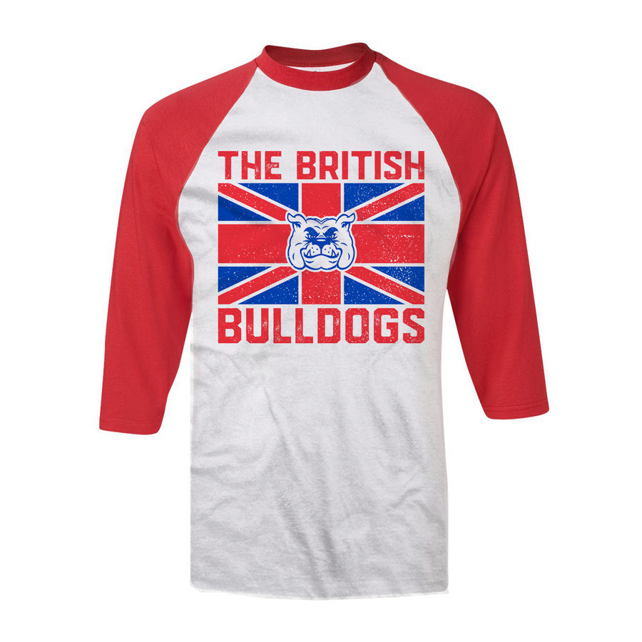 Davey Boy Smith Bulldog Baseball T-Shirt Pwcatalog