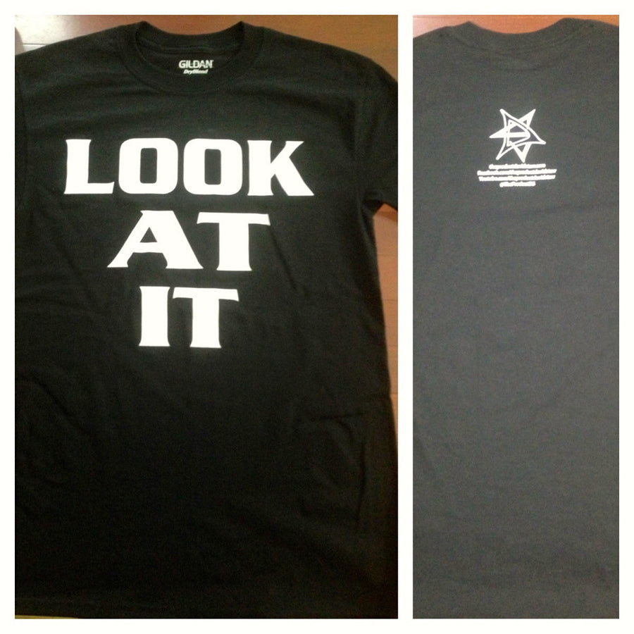 David Starr Look At It Black T-Shirt Pwcatalog