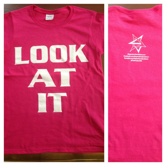 David Starr Look At It Pink T-Shirt Pwcatalog