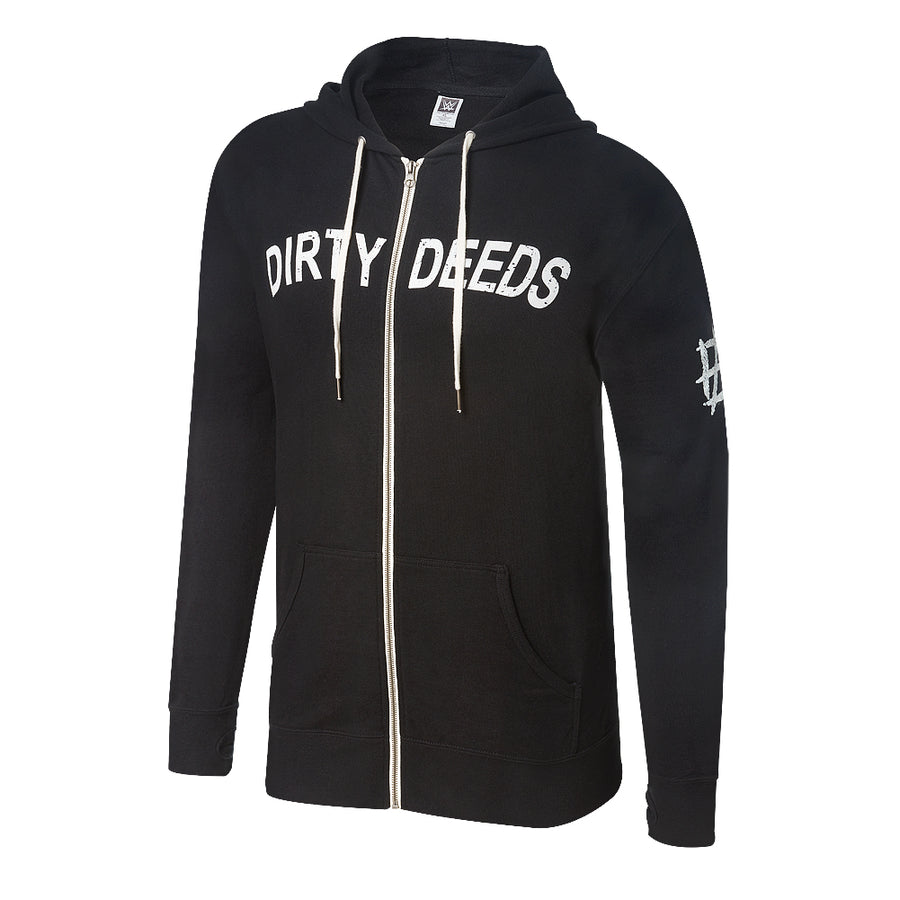 Dean Ambrose Dirty Deeds Unisex Lightweight Full-Zip Hoodie Sweatshirt Pwcatalog