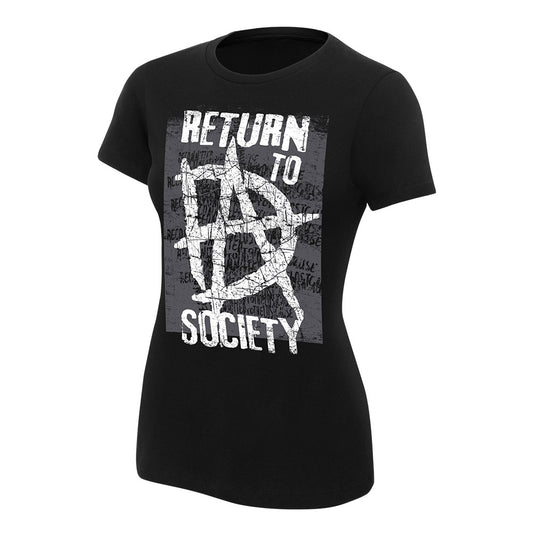 Dean Ambrose Return to Society Women's Authentic T-Shirt