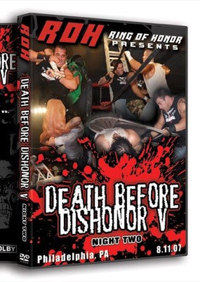 Death before Dishonor V Night Two DVDs & Videos PWcatalog