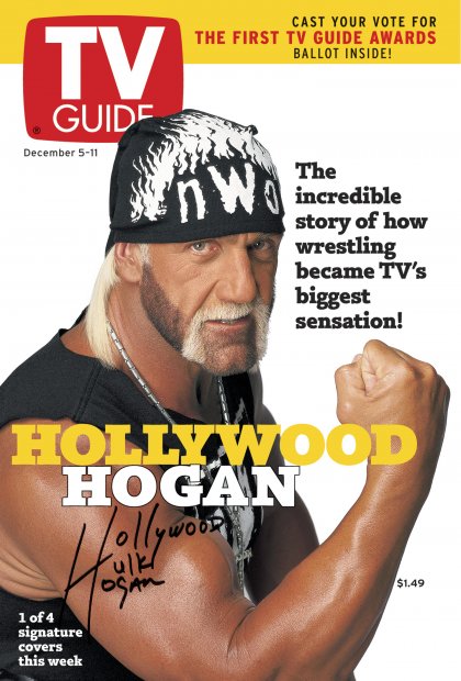 TV Guide December 5, 1998 Hulk Hogan 1 of 4