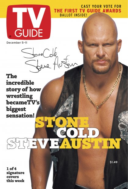 TV Guide December 5, 1998 Steve Austin 1 of 4 Magazine PWcatalog