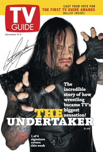 TV Guide December 5, 1998 Undertaker 1 of 4 Magazine PWcatalog