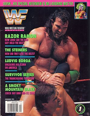 WWF Magazine December 1993 Magazine PWcatalog