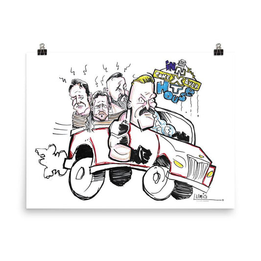 Dexter Lumis NXT In Your House 18x24 Giclée Print