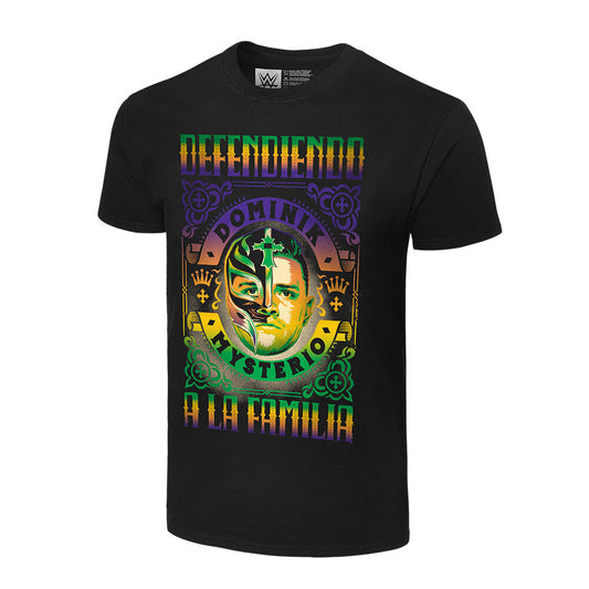 Dominik Mysterio Defendiendo a La Familia Authentic T-Shirt