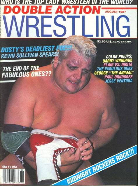 Double Action Wrestling August 1987 Magazine PWcatalog