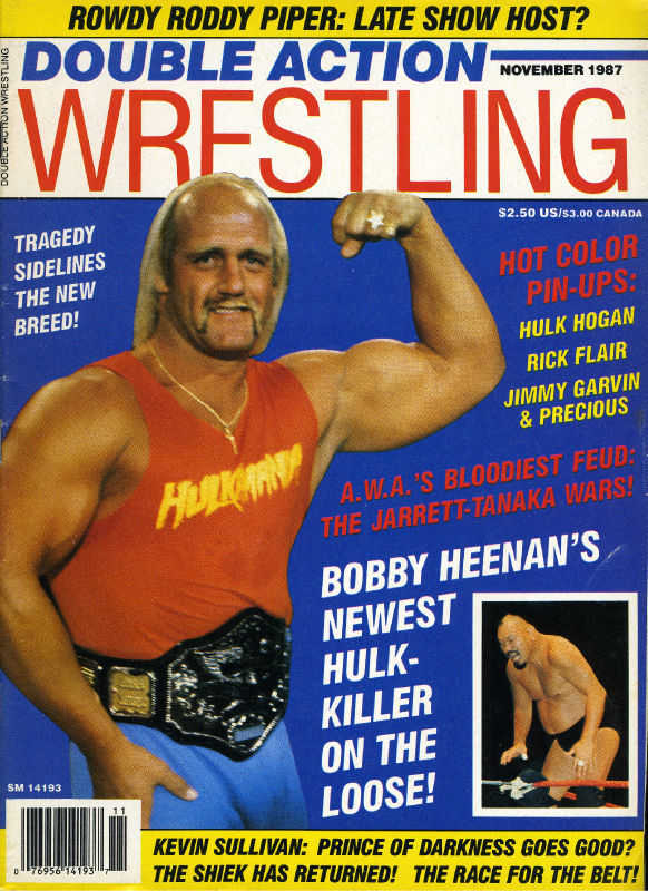 Double Action Wrestling November 1987 Magazine PWcatalog