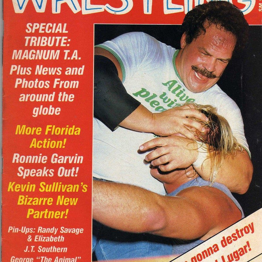 Double Action Wrestling April 1987 Magazine PWcatalog