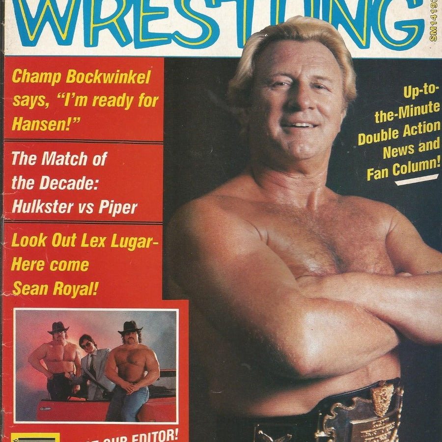 Double Action Wrestling June 1987 Magazine PWcatalog