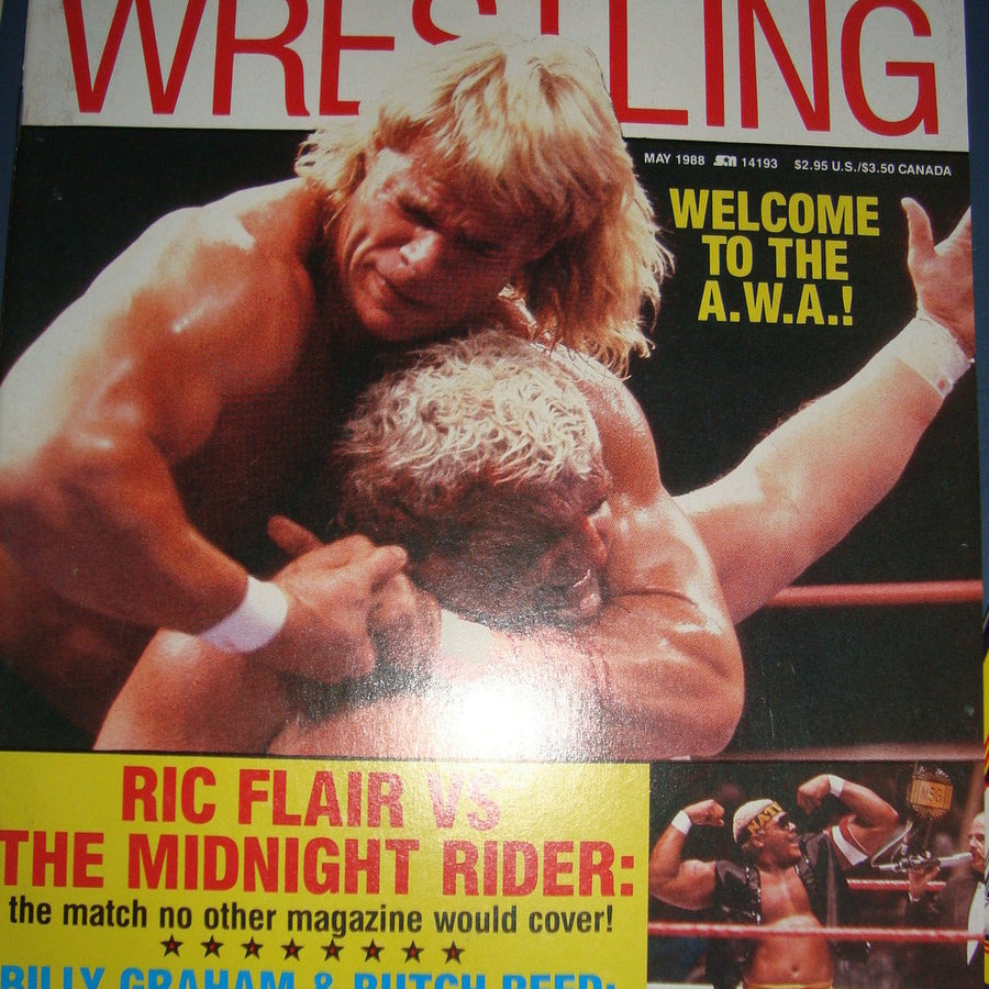 Double Action Wrestling May 1988 Magazine PWcatalog