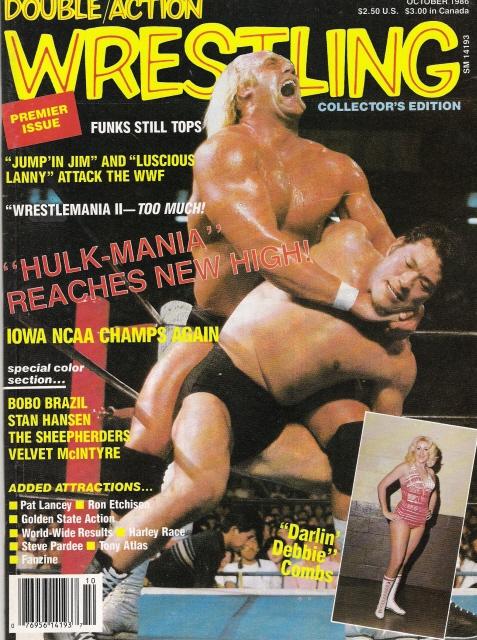 Double Action Wrestling October 1986 Magazine PWcatalog