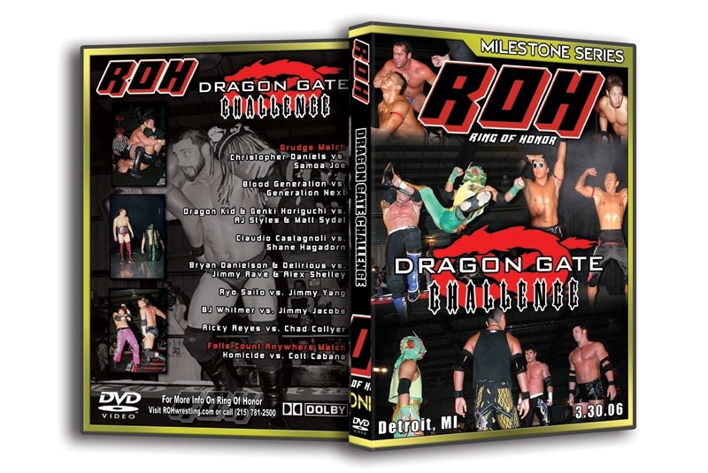 Dragon Gate Challenge DVDs & Videos PWcatalog