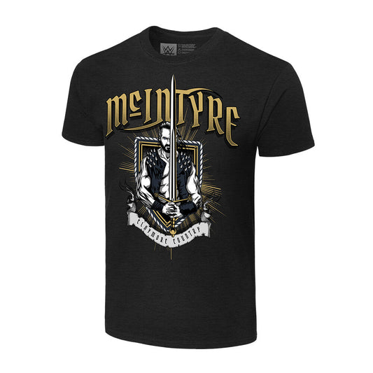 Drew McIntyre Claymore Country Authentic T-Shirt