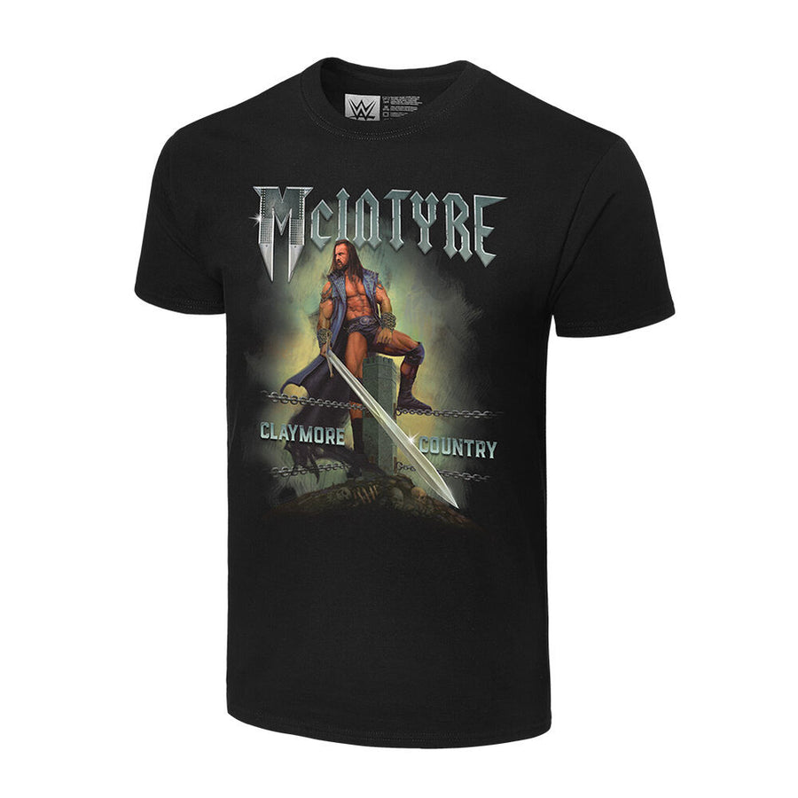 Drew McIntyre Claymore Country Special Edition T-Shirt Pwcatalog