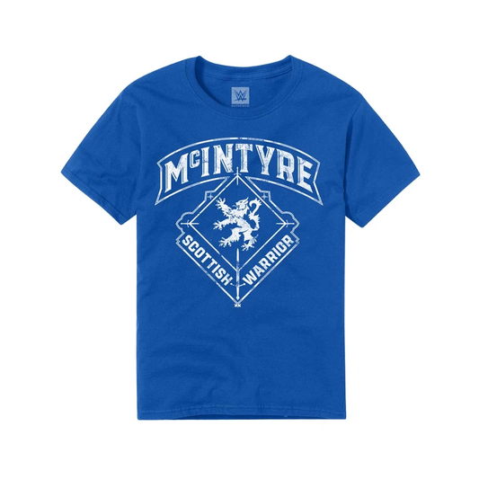 Drew McIntyre Scottish Warrior Youth Authentic T-Shirt
