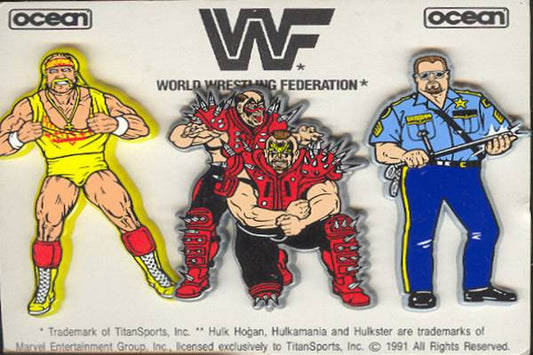 WWF Brooche Hulk Hogan, Legion of Doom and Big Bossman - image 2