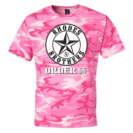 Dustin Rhodes Camo Pink T-Shirt
