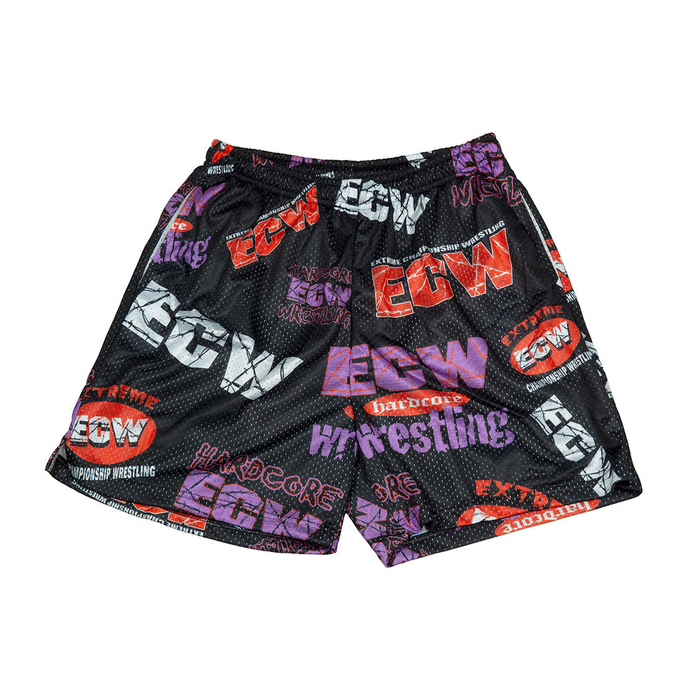 ECW Chalk Line Shorts Pwcatalog