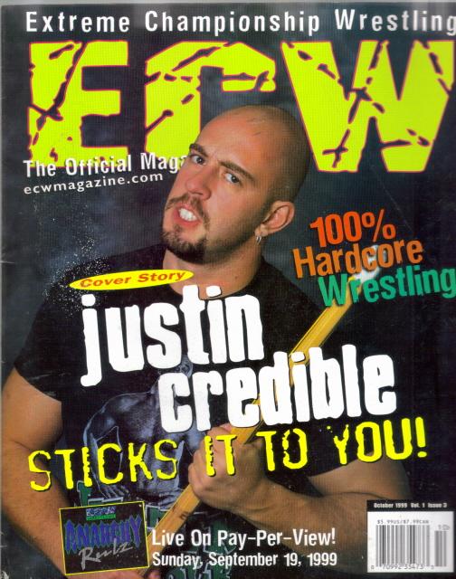 ECW Magazine October 1999 Magazine PWcatalog