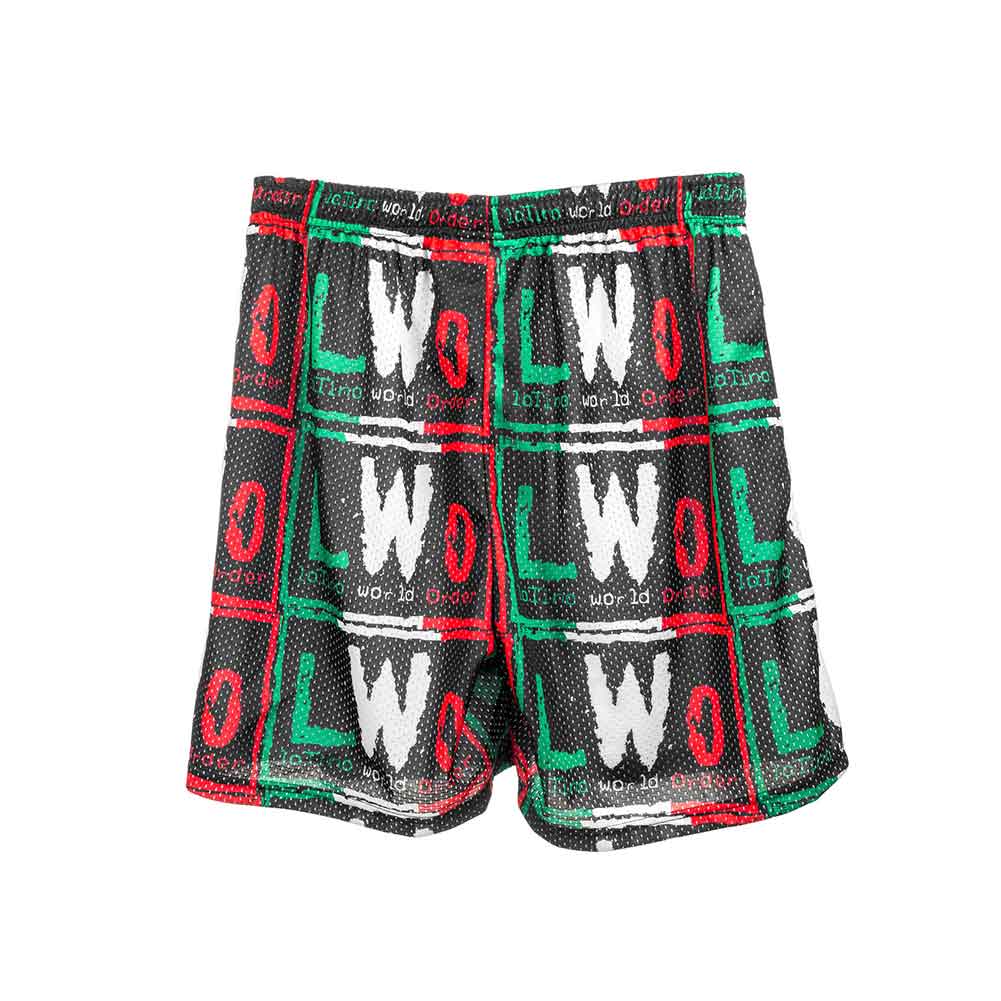 Eddie Guerrero LWO Chalk Line Shorts Pwcatalog