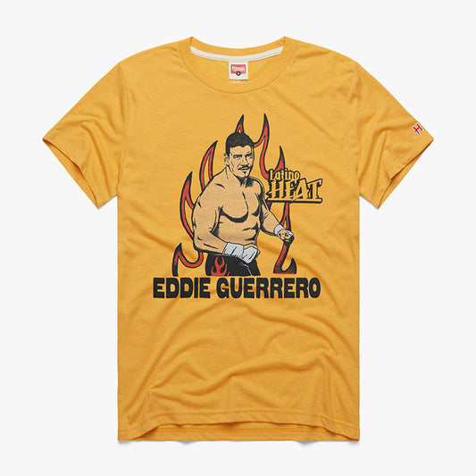 Eddie Guerrero Latino Heat Flame Homage T-Shirt