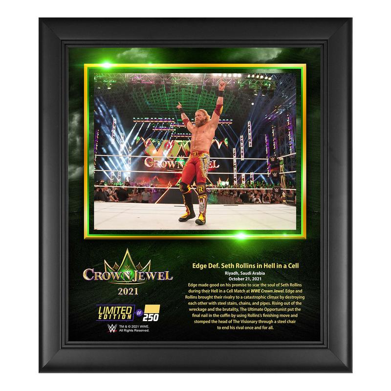 Edge Crown Jewel 2021 15x17 Commemorative Plaque