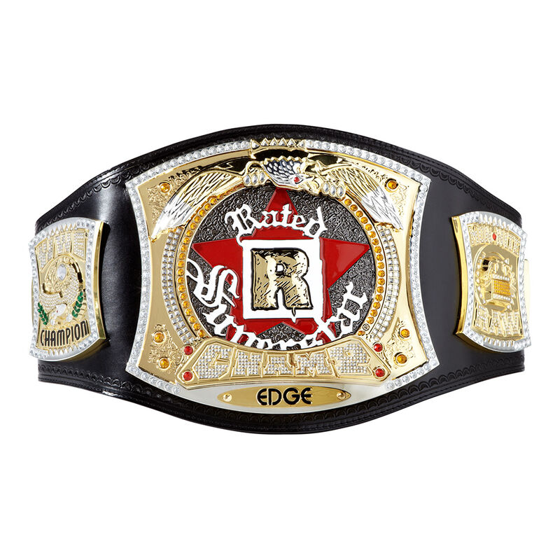 Edge Rated-R Spinner WWE Championship Replica Title Belt