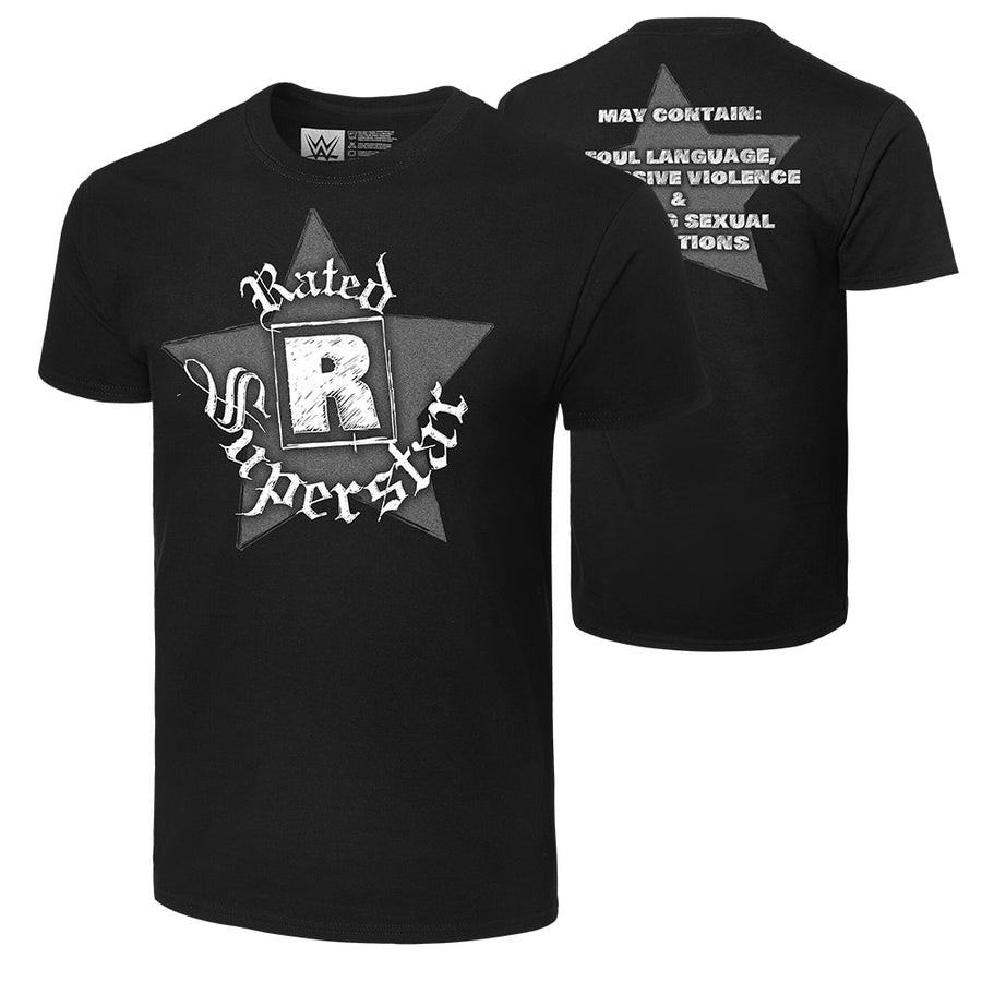 Edge Rated R Superstar Retro T-Shirt Pwcatalog