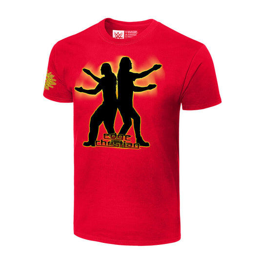 Edge & Christian Pose-itively Awesome Retro T-Shirt