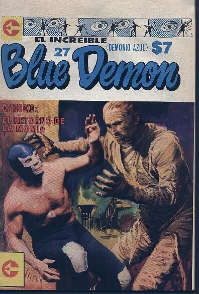 El Increible Blue Demon vol 27 Magazines & Newspapers PWcatalog