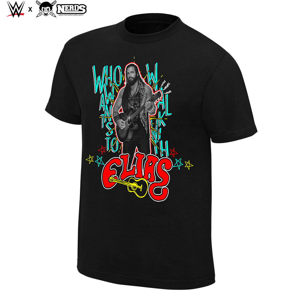 Elias WWE Neon Collection Graphic T-Shirt Pwcatalog
