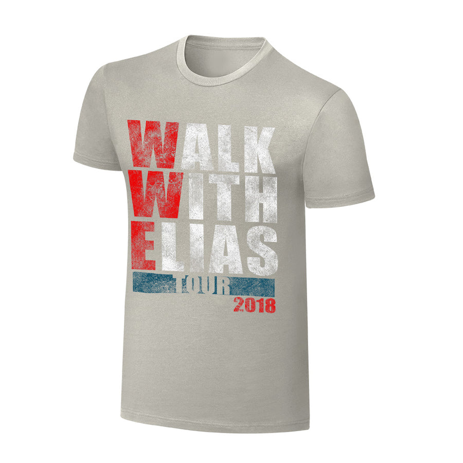 Elias WWE Tour Grey T-Shirt Pwcatalog