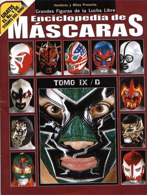 Enciclopedia de mascaras Volume 9 Magazine PWcatalog