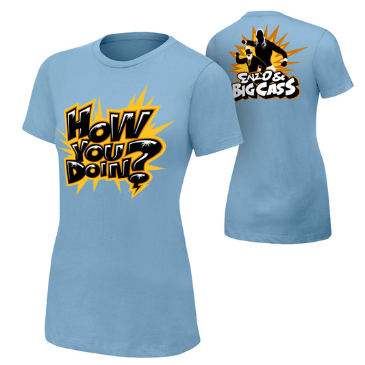 Enzo & Cassady How You Doin Women's Authentic T-Shirt Pwcatalog