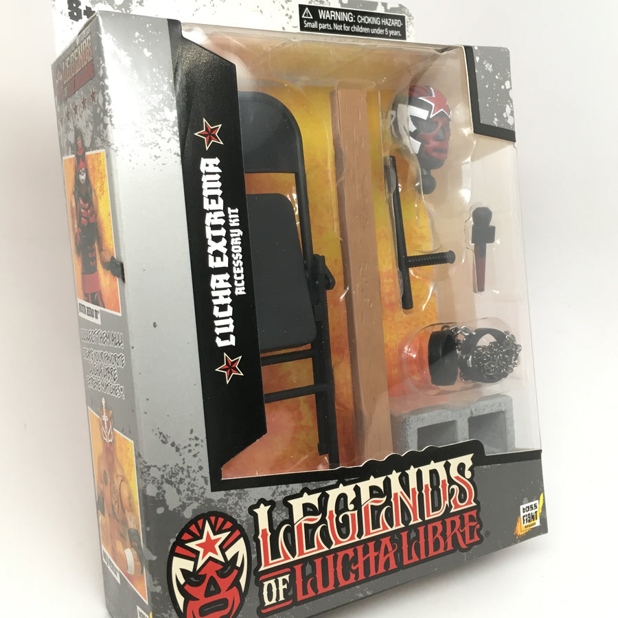 Boss Fight Studio Premium Collector Figures Accessory Sets: Lucha Extrema Action & Toy Figures PWcatalog