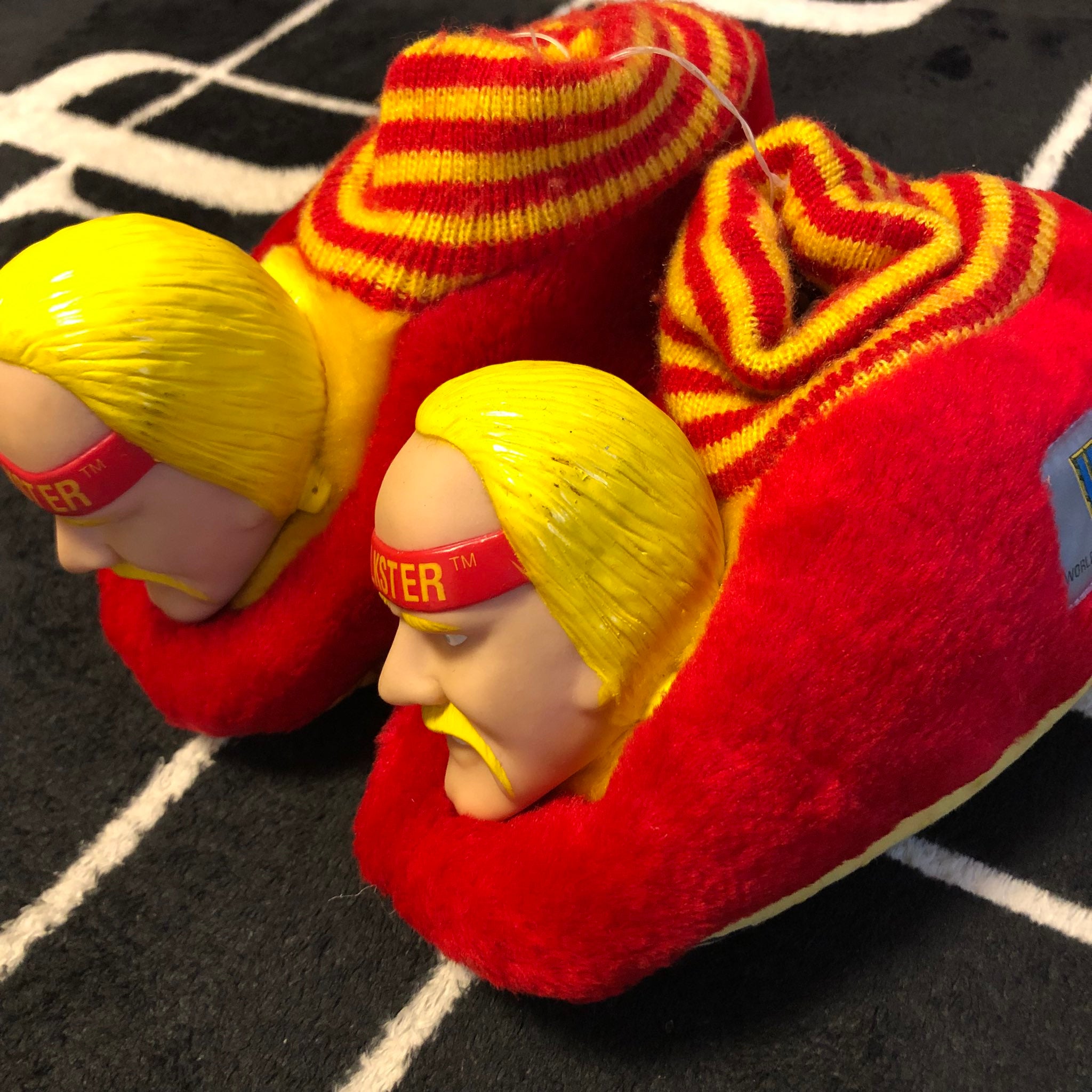 Hulk Hogan WWF slippers PW Catalog