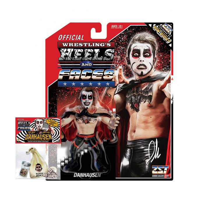 Zombie Sailor's Toys Wrestling's Heels & Faces Danhausen Action & Toy Figures PWcatalog