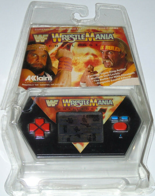 Wrestlemania Challenge Handheld LCD Hulk Hogan Macho Man