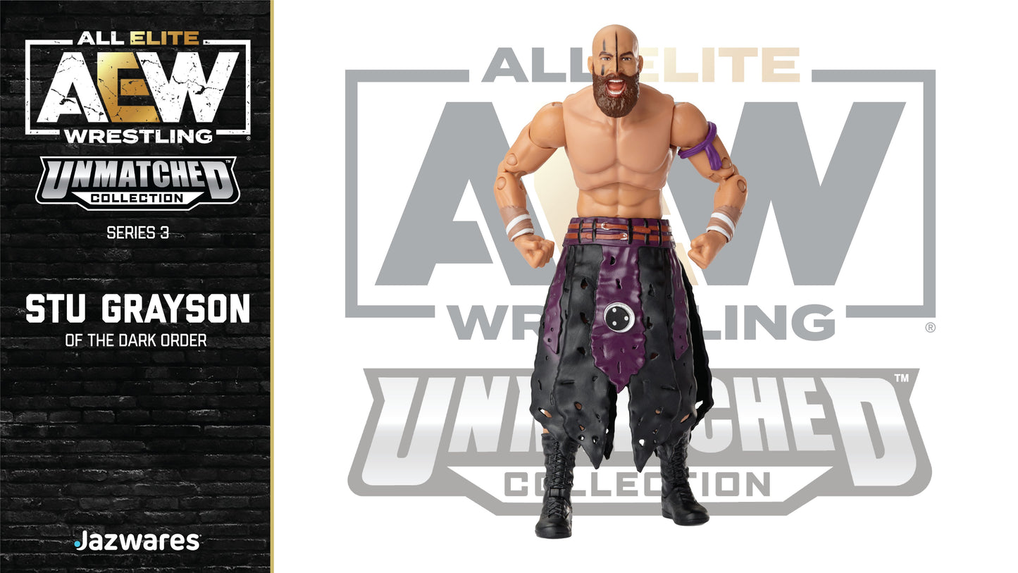 AEW Jazwares Unmatched Collection 3 Stu Grayson