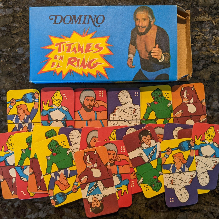 Titanes en el Ring domino PWcatalog