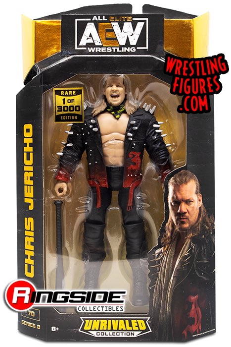 AEW Jazwares Unrivaled Collection 8 #70 Chris Jericho [Rare] Action & Toy Figures PWcatalog