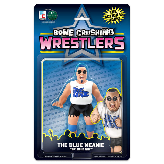 Chella Toys Bone Crushing Wrestlers 1 The Blue Meanie